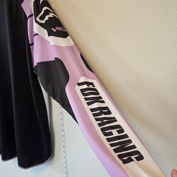 Fox Racing Foxy Girl Racing Jersey in Lavender and Black NWT, size XL - Picture 5 of 6